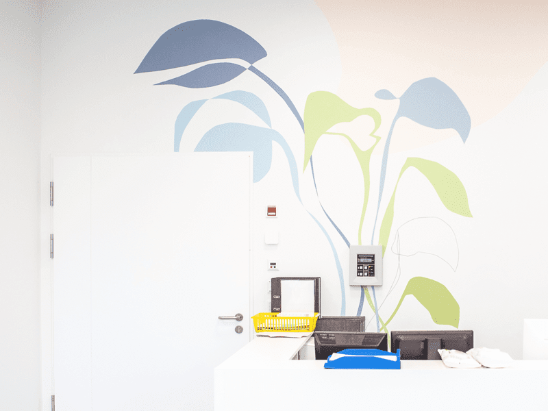 resonanzraum_Portfolio Aufwachraum unikale Pflanze, Wandgestaltung, Deckengestaltung, Healing Art, 2020